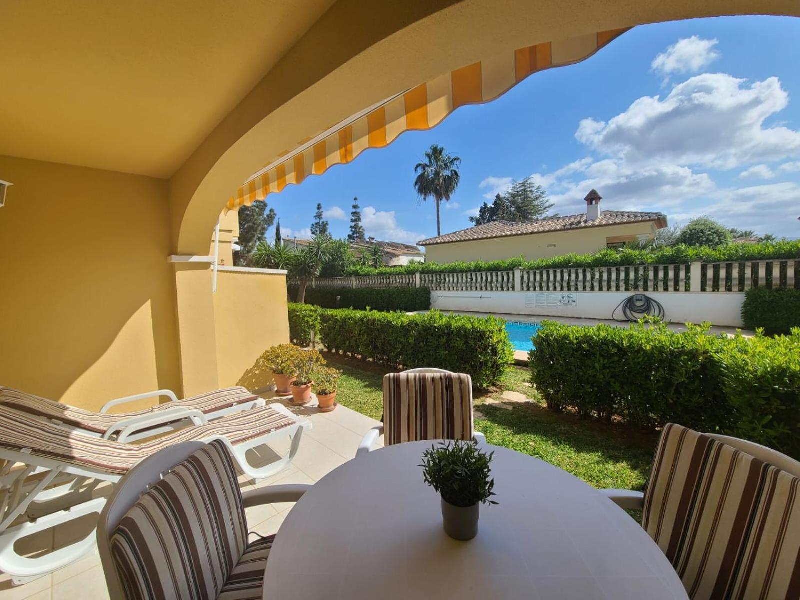 Bungalow Aldea Del Mar Els Poblets Eksteriør bilde